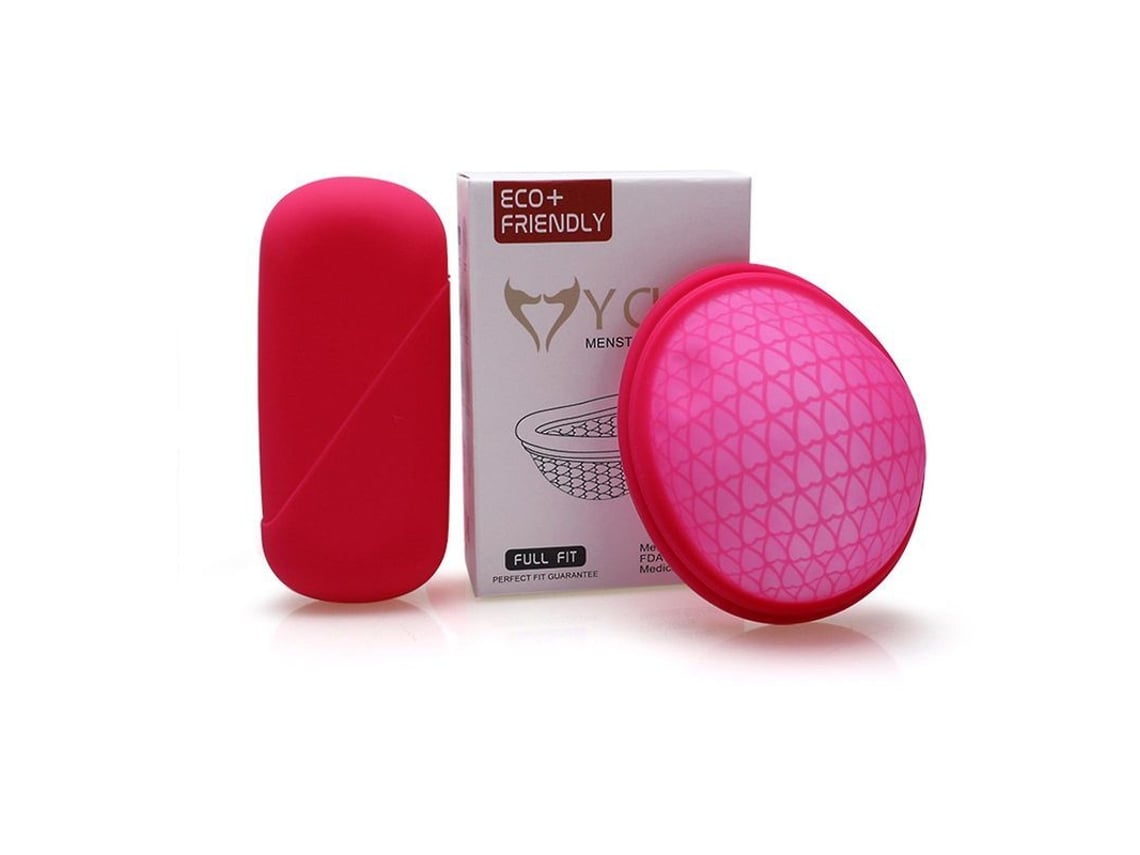 Copa Menstrual Reutilizable De Silicona Flexible, A Prueba De Fugas, Con 12 Horas De Protección, Aprobada Por La Fda Y La Ce.