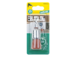 Wolfcraft 1510000 - 1 Cepillo De Pincel De Alambre De Nylon, Agresivo Vást. Hexagonal Ø 25 Mm