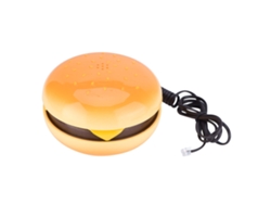 Teléfono Fijo Con Cable Decorativo Con Forma De Hamburguesa Para El Hogar Y Como Regalo.