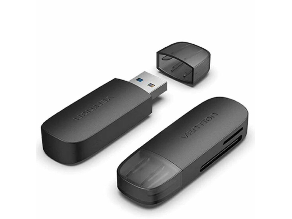 Lector de Tarjetas Externo VENTION CLEB0 (Negro)