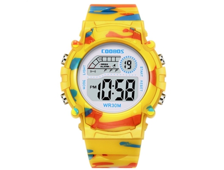 Reloj Para Niños , Deportivo Militar, Reloj Digital Para Niños, Reloj Para Estudiantes, Reloj De Moda Con Luz Nocturna Led, Despertador De Camuflaj...