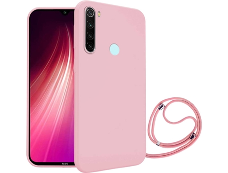 Funda Xiaomi Redmi Note 8 Turtleshell con Cordon Rosa