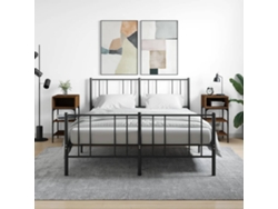 Mesitas de Noche 2Pzs 35X34,5X70 Deriv.Madera Roble Marrón