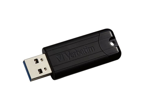 Llave Usb Pinstripe Store N Go 3.0 128 Gb Usb 3.0 Negro VERBATIM