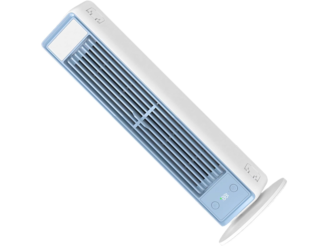 Ventilador Usb Portátil Con Aspas, Batería De 3600 Mah Y 5 V, 80 Cm, Texturizado.