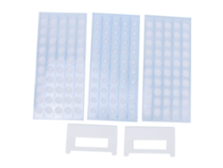 Soporte Para Tubos De Ensayo, 3 Niveles, 50 Orificios, Desmontable, Para Equipos De Laboratorio.