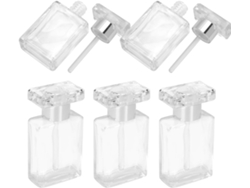 Frasco de perfume SFUSHOS, de vidrio, 17 ml, para almacenar aceites.
