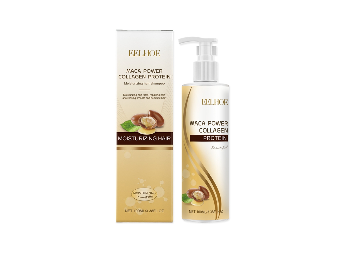 El champú de colágeno Eelhoe hidrata y repara el cabello suave y sin frizz.