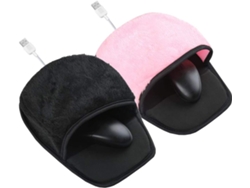 2 Pcs Alfombras De Calentamiento Usb Mouse Pad Calentado Para Casa/escuela/escritorio
