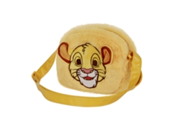 Minibolso de hombro de peluche amarillo de El Rey León de Disney Karactermania