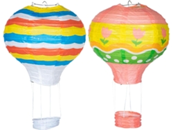 2 Decoración Farolillos De Papel Con Un Bonito