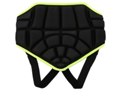 Protector de glúteos para jóvenes atletas, equipo para deportes extremos con acolchado de EVA, cierre de hebilla ajustable, ajuste flexible, diseño transpirable.