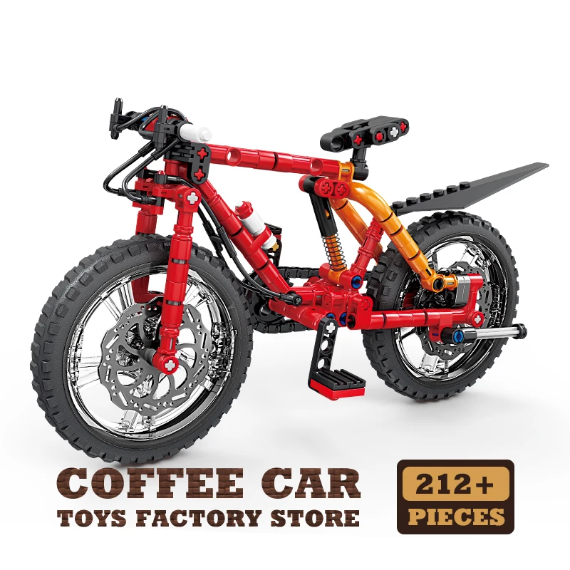 Bicicleta de montaña - Bloques de construcción - Maquetas - Regalos - Juguetes