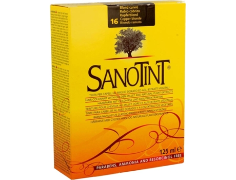 Tinte de Cabello SANOTINT Rubio (125 ml)