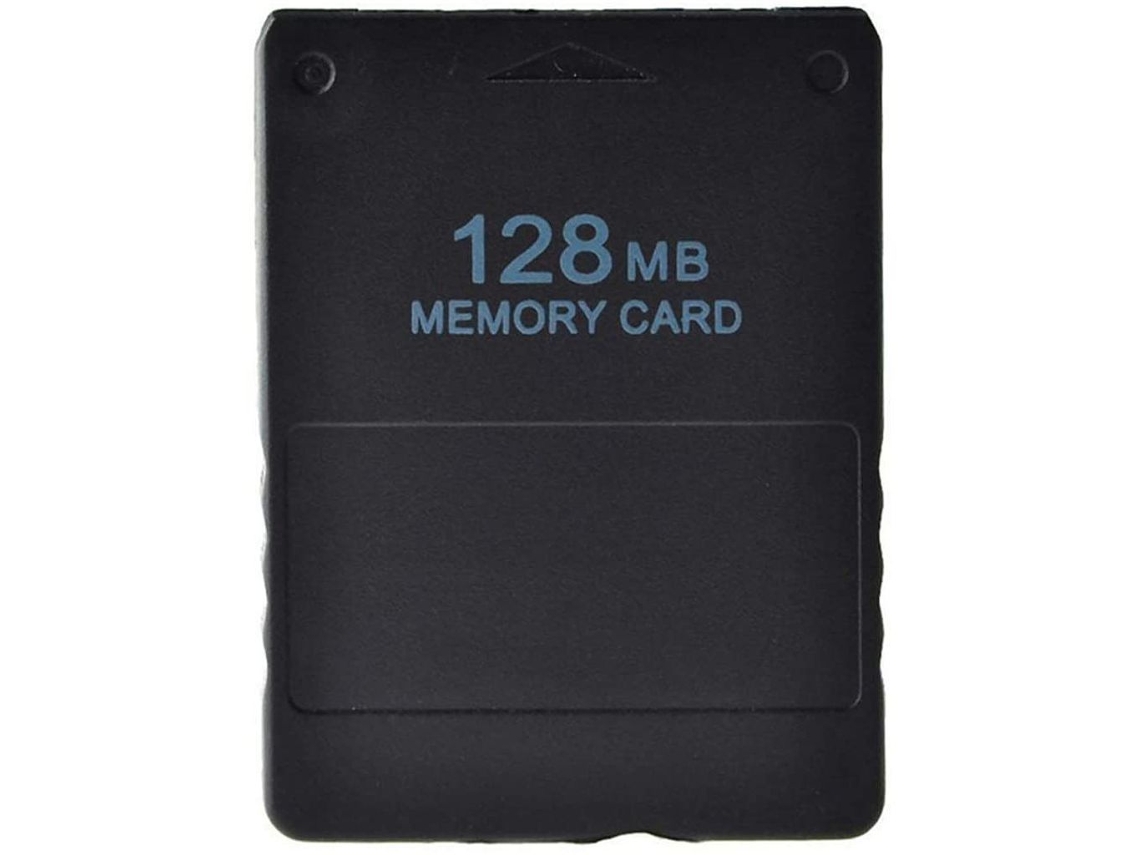 Tarjeta de memoria de 128 MB para Sony Playstation 2 (PS2), color negro