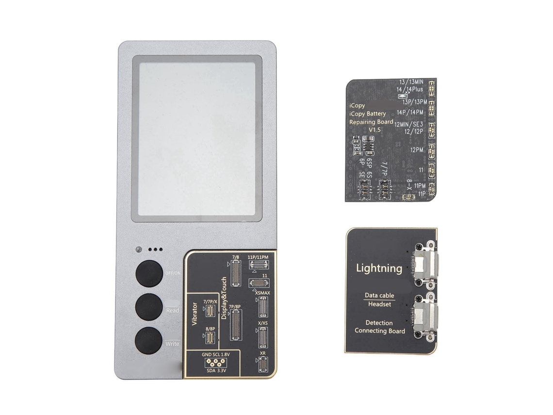 Icopy Plus 2.2 Instrumento De Reparación De Pantalla True Tone 3 En 1 Con Sensor De Luz Y Vibrador