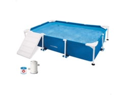 Piscina Desmontable Intex Para Perros Con Rampa 46x229x152 Cm