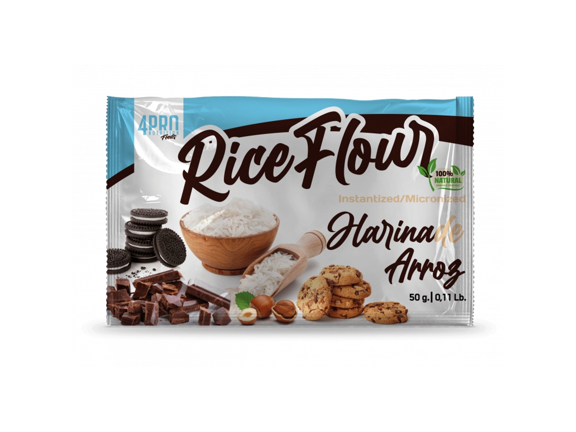 Harina de arroz 50 gramos 4 Pro