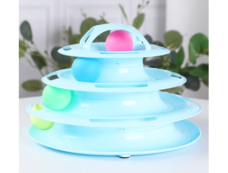 Juego interactivo para gatos MOBICLINIC Estimulación sensorial Compacto Actividad física Diseño en torre Catplay