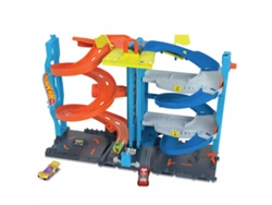 Hot Wheels City 2-en-1 Torre de Carreras Transformable