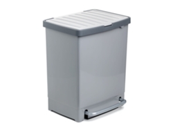 Tatay 1020701 Cubo Reciclaje 25l C/separador Gris