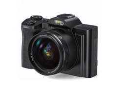 Cámara digital con grabación de 5k, SLR sin espejo, MDUG de alta definición (negra, memoria de 32 GB)