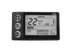 Panel De Control S866 + Controlador De Onda Sinusoidal De 36 V Y 350 W Para Bicicleta Eléctrica Con Pantalla Lcd