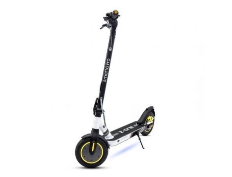 Patinete Eléctrico SMARTGYRO Z-One Certificado/ Motor 400W/ Ruedas 10/ 25Km/H/ Autonomía 30Km/ Gris