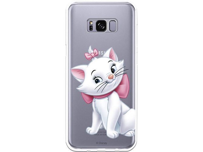 Carcasa Samsung Galaxy S8+ DISNEY Aristogatos Marie Gris