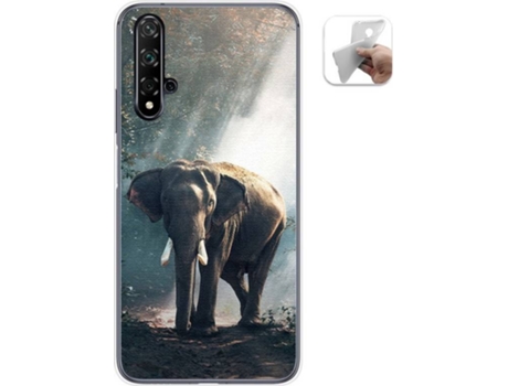 Carcasa Huawei Nova 5T / Honor 20 TUMUNDOSMARTPHONE Elefante Multicolor