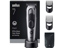 Recortadora de Cabello BRAUN HC7590 (Autonomía: 50 min - Batería)