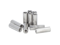 10 Tuercas De Acoplamiento Roscadas Hembra De Acero Inoxidable 304 M8x1.25 L35mm Para Conectores De Barra Redonda