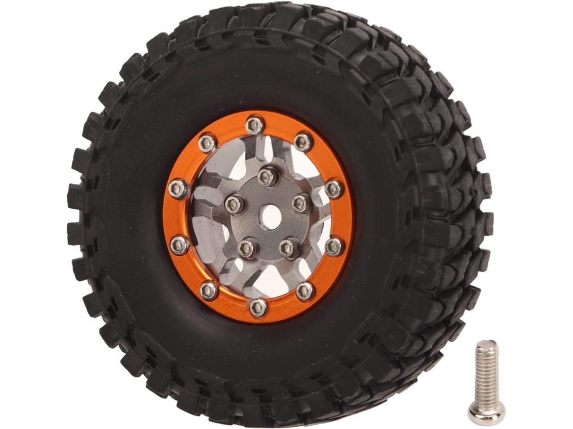 Neumático de repuesto para coches RC, fabricado en caucho resistente al desgaste, estable y flexible, para accesorios de automóviles. SFUSHOS
