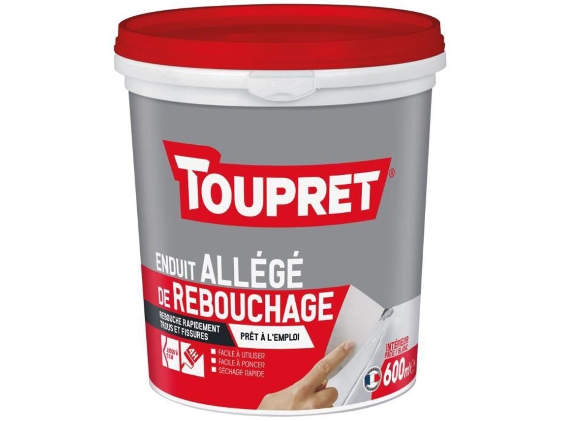 Pasta De Relleno Iluminada Toupret 600ml Bcal0.6