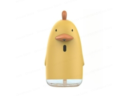 Dispensador de jabón automático con diseño de dibujos animados, recargable por USB, sin contacto (tipo espuma)
