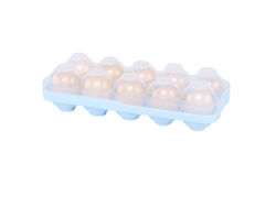 Caja De Almacenamiento De Huevos, Bandeja Para Huevos De Gran Capacidad, Gruesa, Con Tapa Transparente Para Refrigerador
