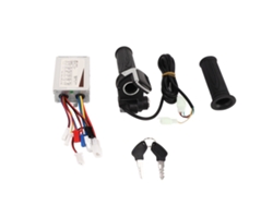 2026kit Controlador Motor Bicicleta Eléctrica 48v 500w Con Mando Acelerador Pantalla Cuadrada 9 Luces Y Llaves