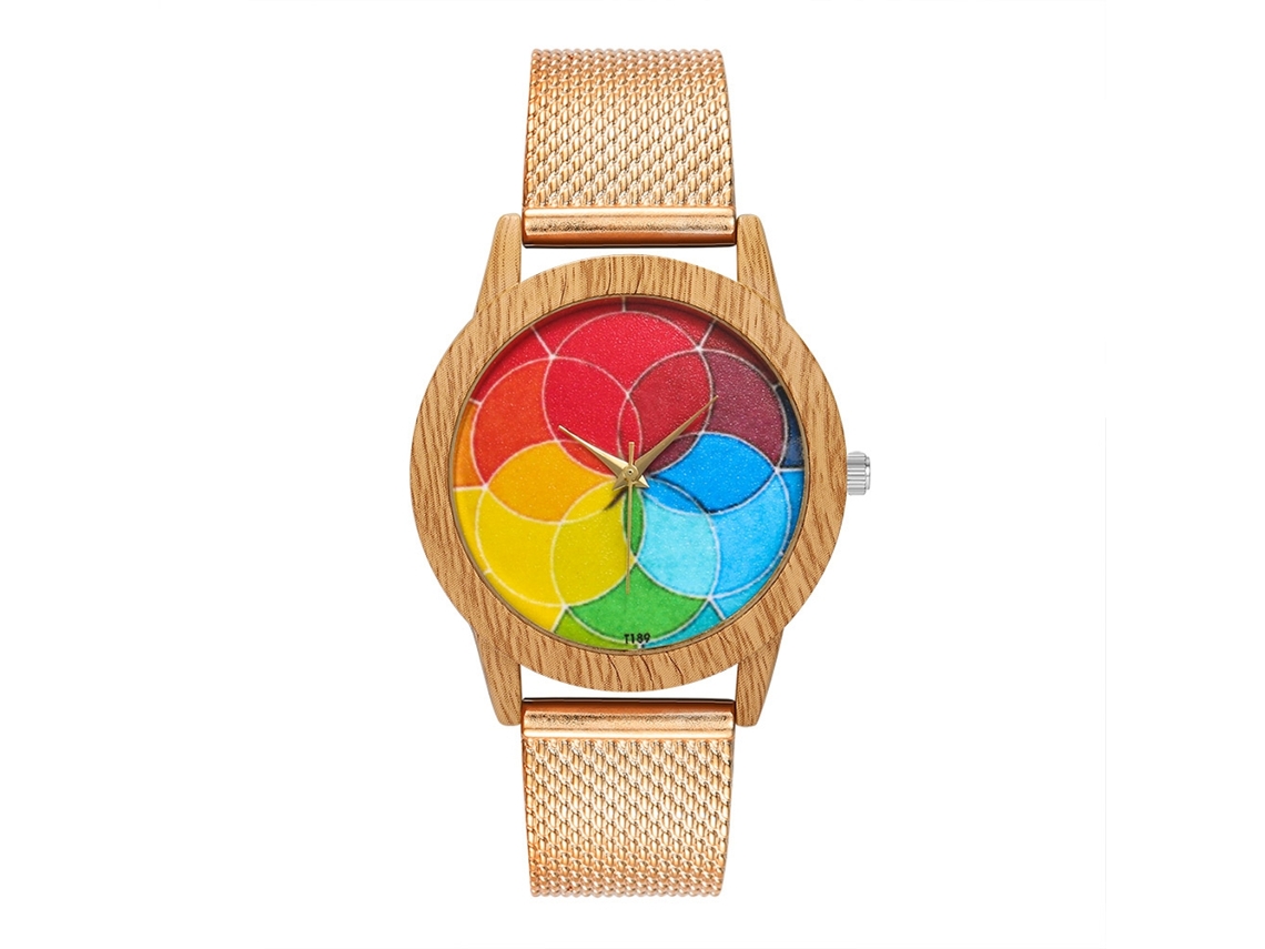 Reloj De Pulsera De Cuarzo Para Hombre/mujer Con Correa De Silicona, Oro Rosa, A La Moda.
