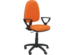 Silla de Escritorio Operativa PYC Ayna Naranja BF (Brazos Fijos - Tejido)