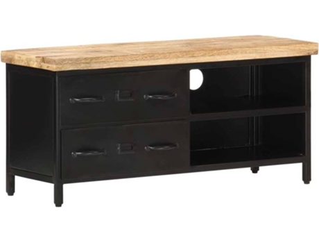 Mueble para la televisión VIDAXL Negro Madera (90x30x41 cm)