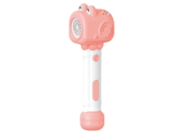 2026yncm--máquina De Burbujas Eléctrica Portátil Con Diseño Bonito Varilla Para Niños Al Aire Libre Rosa