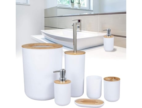 Juego de cubos de basura para baño - Accesorios para piscinas ZMDECQNA