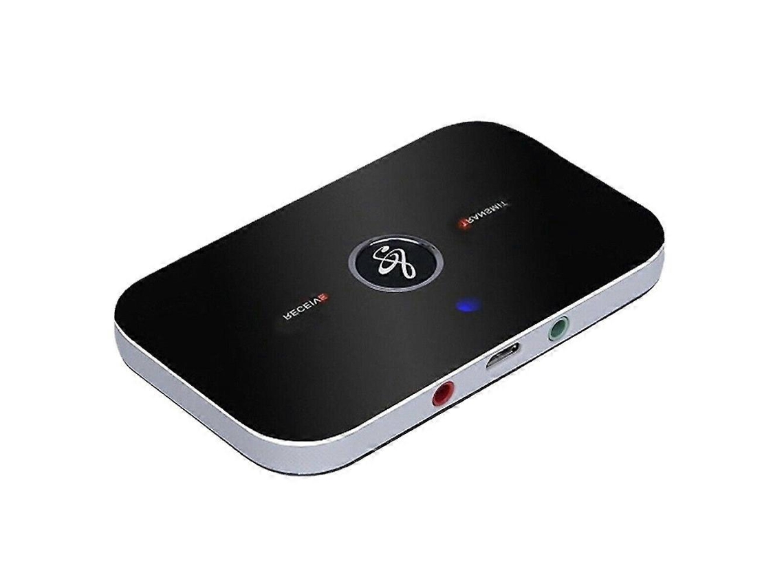 Adaptador Bluetooth 5.0, receptor y transmisor de audio 2 en 1 con entrada auxiliar RCA de 3,5 mm, sonido HD inalámbrico de baja latencia Rosewell