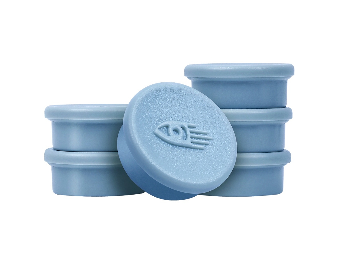 Imanes para Pizarra Blanca, 20 mm, 10 piezas, Azul Suave LEGAMASTER