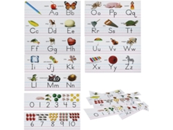 De tableros de exhibición del alfabeto para preescolar, gráfico de pared para el aula | Tarjetas Gokoco