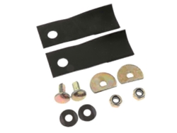 Juego de cuchillas de repuesto para cortadora de césped Honda GXV160, 2 cuchillas, acero inoxidable resistente, con pernos y tuercas. Everley891
