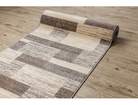 Alfombra de pasillo KARMEL Deski tableros caramelo gris 120cm