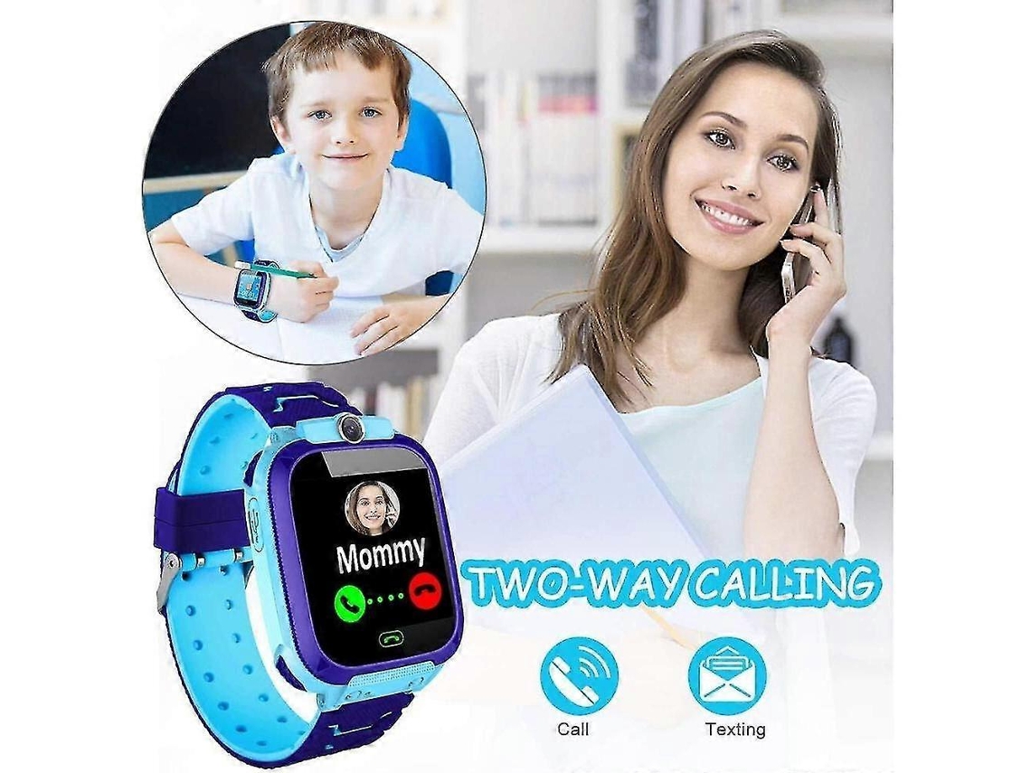 Reloj inteligente para niños con cámara, llamada de emergencia, teléfono SIM GSM, reloj de juegos, regalo para niños y niñas Dfg Ly Ebike