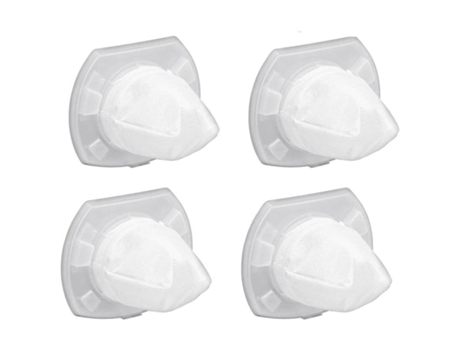 4 piezas de elementos filtrantes de repuesto son adecuadas para elementos filtrantes compatibles con el colector de polvo Black & Decker Vf110