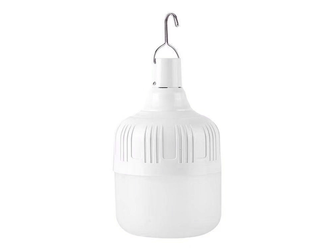 Rebe-bombilla Led De Emergencia 80w 80mm Recargable Usb Para Mercados Nocturnos Hogar Cortes De Luz
